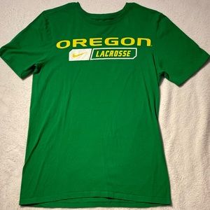 Nike Oregon Ducks Lacrosse Shirt